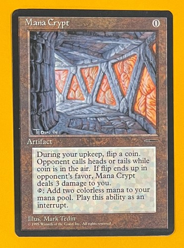 MTG MANA CRYPT Book Promo (OldManMTG 014-306)