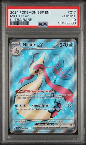 Milotic ex graded PSA 10 for sale on eBay