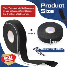 Deekin 6 Rolls Hockey Tape USA Flag Camo 1"x27yd Non-Slip Stick