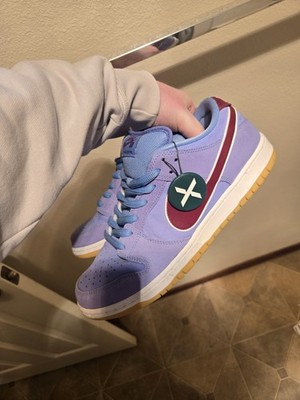 Nike SB Dunk Low Phillies Sneakers Blue/White Gum, Size 10, DQ4040-400