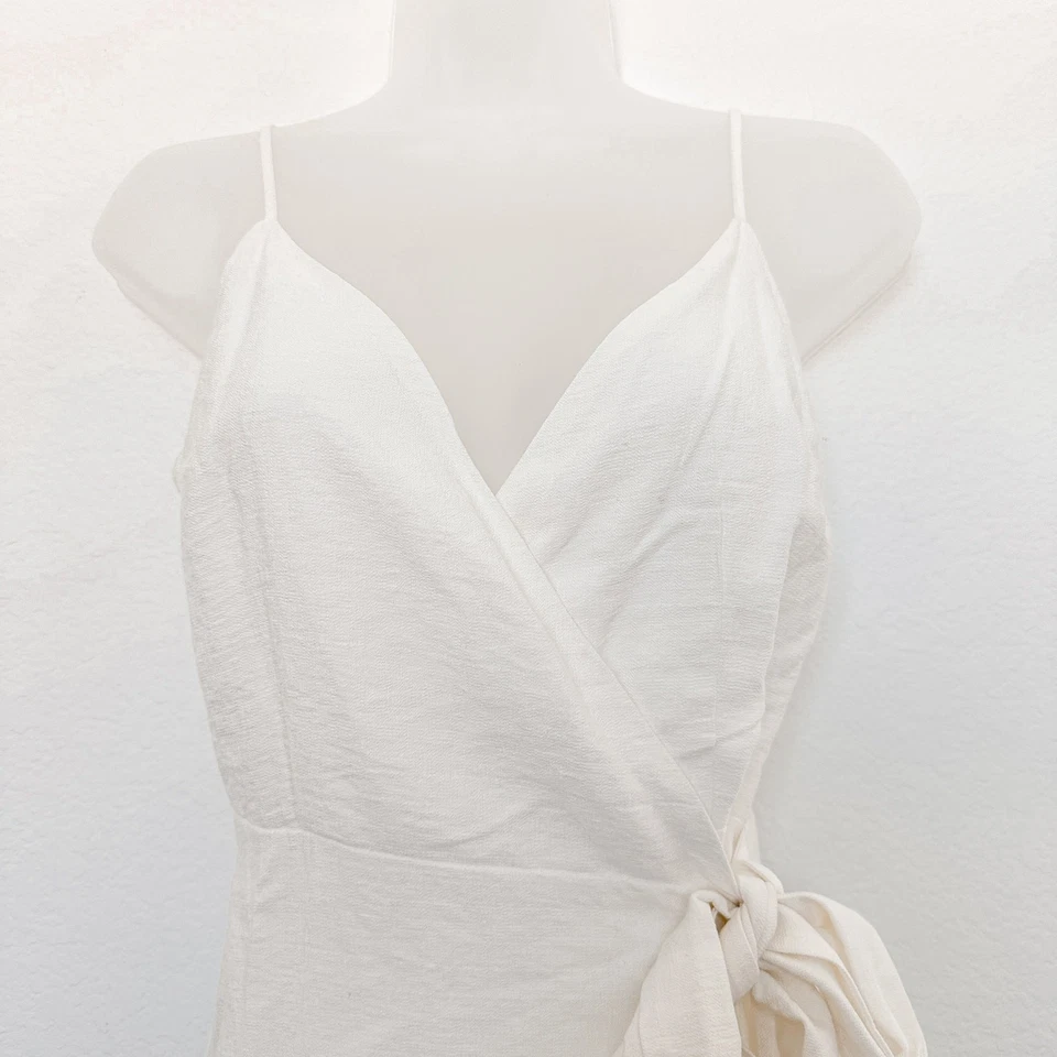 Vestido informal de verano The Fifth Label para mujer talla XS blanco Soulmate envolvente Foto 3 de 4