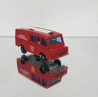 Matchbox Lesney #57 Red Land Rover Fire Truck Kent Fire Brigade HO Scale England