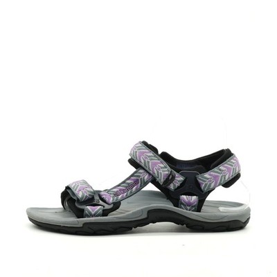 Karrimor Damen Sandale EU 37 Amazon Sandal 21 Grau/Lila Rutschfest Verschluss