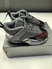 NEW Toddler BABY NIKE AIR JORDAN MAX AURA 8C Black/Black FQ8296 001 NIB