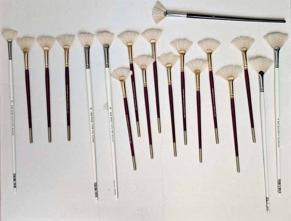 1 cuchillo de paleta o pincel Bob Ross, o Robert Butler use menú desplegable Foto 2 de 4