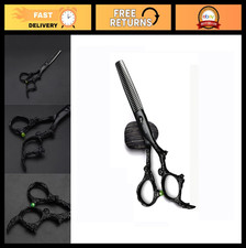 Professional 6.0" Hair Cutting Scissors - Dragon Handle 440C Thinning Shears