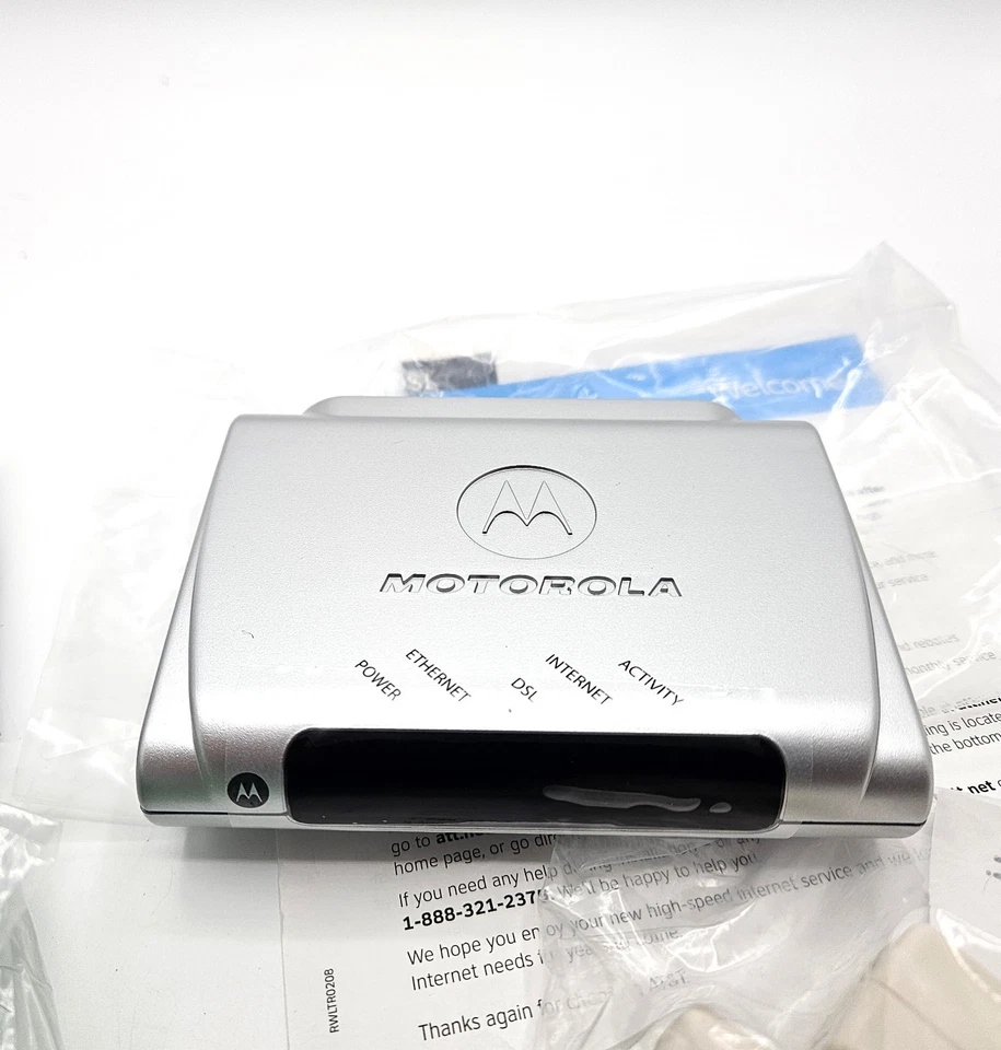 Motorola 2210-02-1006 High Speed Internet DSL Modem - NEW WITHOUT BOX - Image 2 of 4