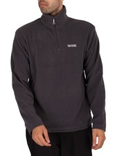 Regatta Men's Thompson Fleece Zip Sweatshirt, Grey
