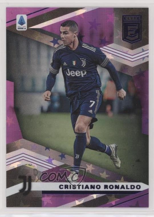 2020-21 Panini Chronicles Elite Serie A Purple Astro Cristiano Ronaldo #17 7i6