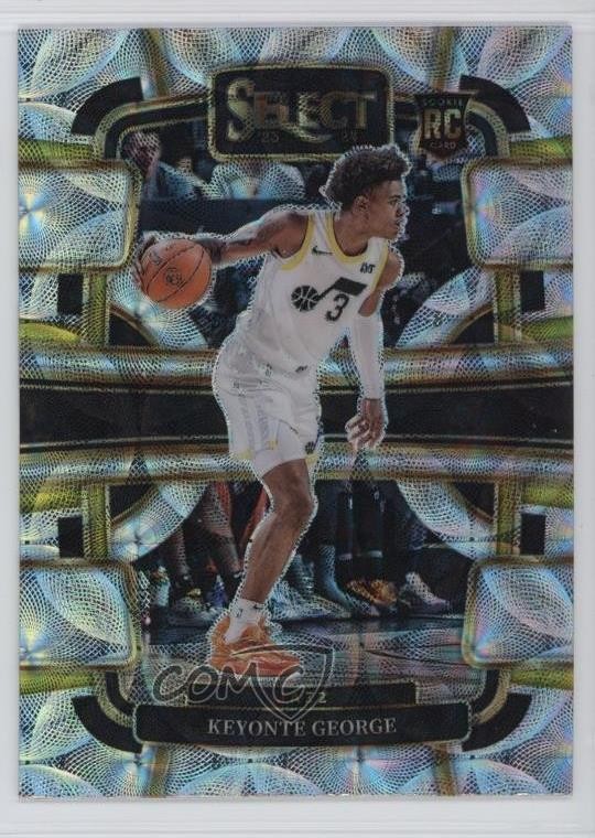 2023-24 Panini Select Concourse Scope Prizm Keyonte George #75 pe8