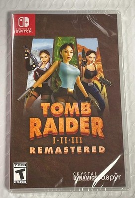 TOMB RAIDER I-II-III REMASTERED (NINTENDO SWITCH) BRAND NEW SEALED.