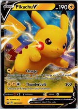 Carte promozionali Pikachu V - Holo Promo SWSH: Spada e Scudo SWSH061 NM