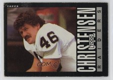 1985 Topps Todd Christensen #287 0z0n