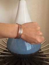 Pure Copper Magnetic Bracelet Bangle 18 magnets Nu Balance Energy Power Calm Joy