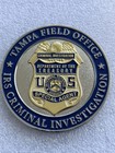 IRS Criminal Investigation Tampa Field Office Florida Federal Challenge Coin — photo 3