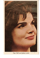 Pretty Jacqueline Kennedy Onassis-Famous Visitor of Cape Cod-Vintage Postcard
