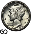 1938-S Mercury Dime