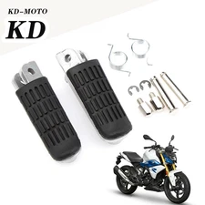 FRONT Footpegs Rider Footrest CNC Foot Peg Pedal For BMW G310GS G310R 2017-2021