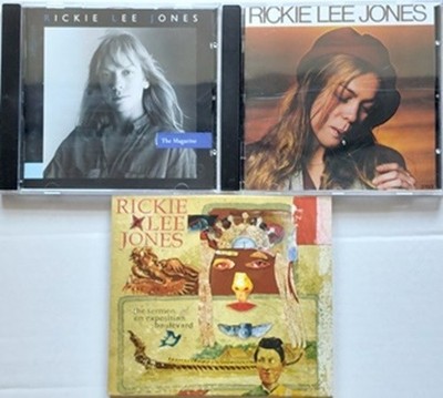 3 CDs Rickie Lee Jones - The magazine + The sermon on exposition boulevard +same