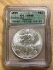 1999 American Silver Eagle MS69 ICG