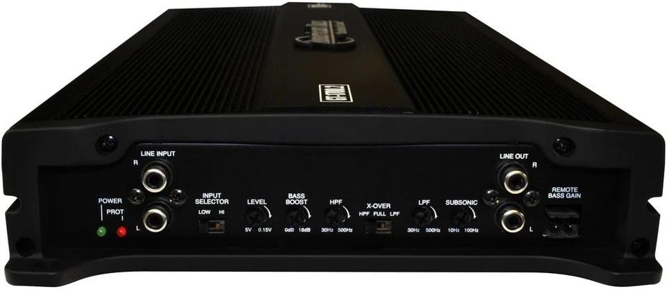 AMPLIFICADOR AMPLIFICADOR DE RANGO COMPLETO AMERICAN BASS GT-1700.2 1700W MAX 2 CANALES CLASE AB Foto 3 de 4