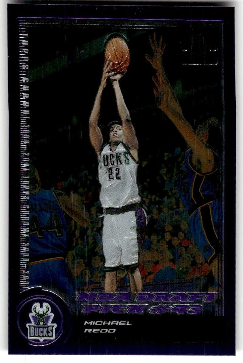 2000-01 Topps Chrome Michael Redd #/1999 Rookie #192