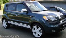 Rocker Side Stripe Stripes Decal Decals Graphics Fit Any Yr Kia Soul 2010-2020