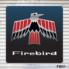 Firebird First Gen Banner Sign Wall Art