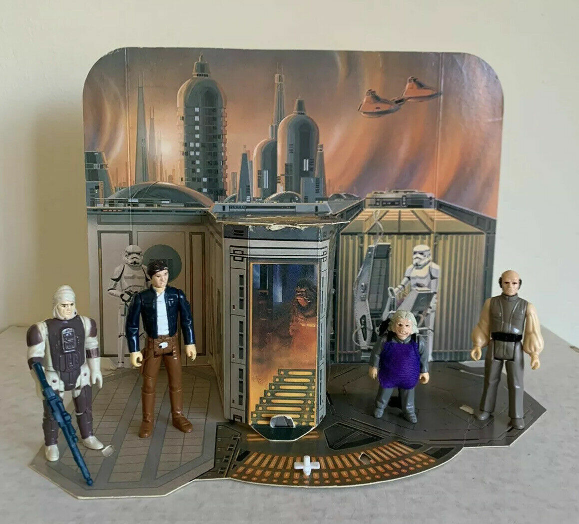 STAR WARS Cloud City Playset Sears Vintage 1980 With Figures No Box 1