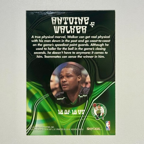 1999-00 Skybox NBA Hoops Decade - Up Tempo #12UT Antoine Walker - Picture 2 of 2