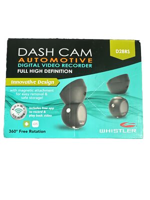 Whistler Automotive Dash Cam Full High Def Digital Video Recorder Model D28RS
