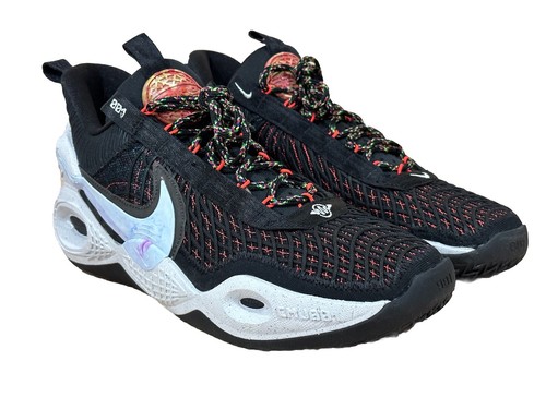 Nike Cosmic Unity TB Negro Blanco Carmesí Brillante DM4426 001 Para hombres Talla 13 - Imagen 1 de 21