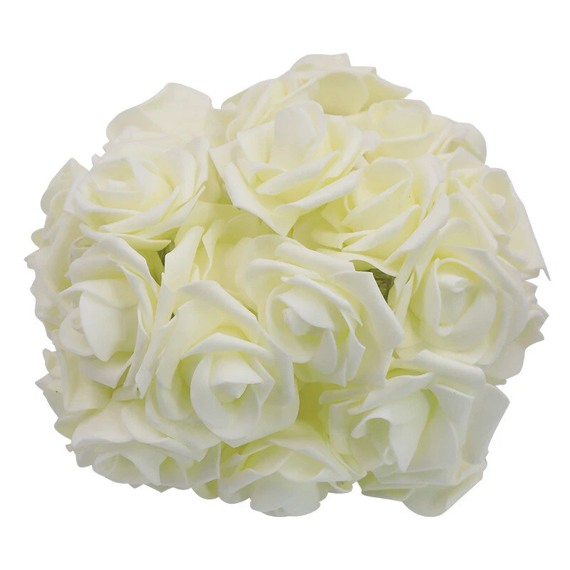 40 LED Rose Flower Fairy Lights String Wedding Indoor Outdoor Christmas Decor - Image 2 of 4