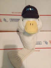 Aflac Plush Duck Head Golf Club Driver Headcover.