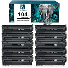 1 Pack Laser 104 Black Toner Compatible for Canon 104 ImageClass MF4150 D480