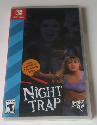 Night Trap SWITCH 25th Anniversary Edition Limited Run #8 FMV Horror Dana Plato