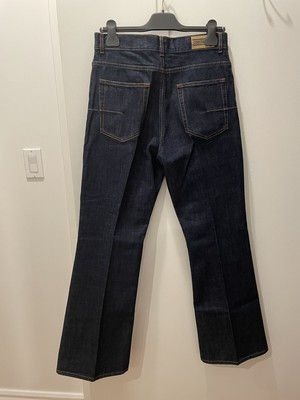 $1650 NEW CHRISTIAN DIOR D07 DENIM BLUE JEAN PANT FLARE BOOT CUT 
