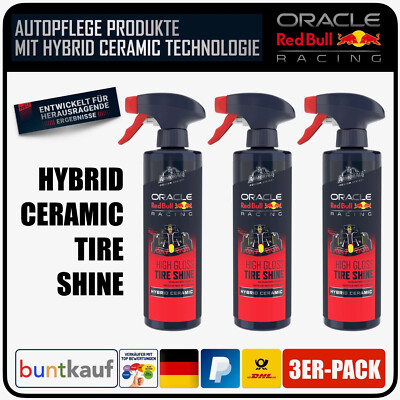 3x ORACLE RED BULL RACING HYBRID CERAMIC TIRE SHINE 500ml von Armor All