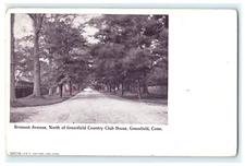 Bronson Avenue North Of Greenfield Country Club House Greenfield CT Posted