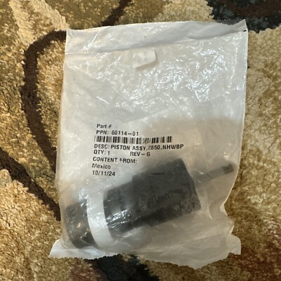 Fleck 60114-01 No Bypass Piston Assembly NHWBP For 2850 valves
