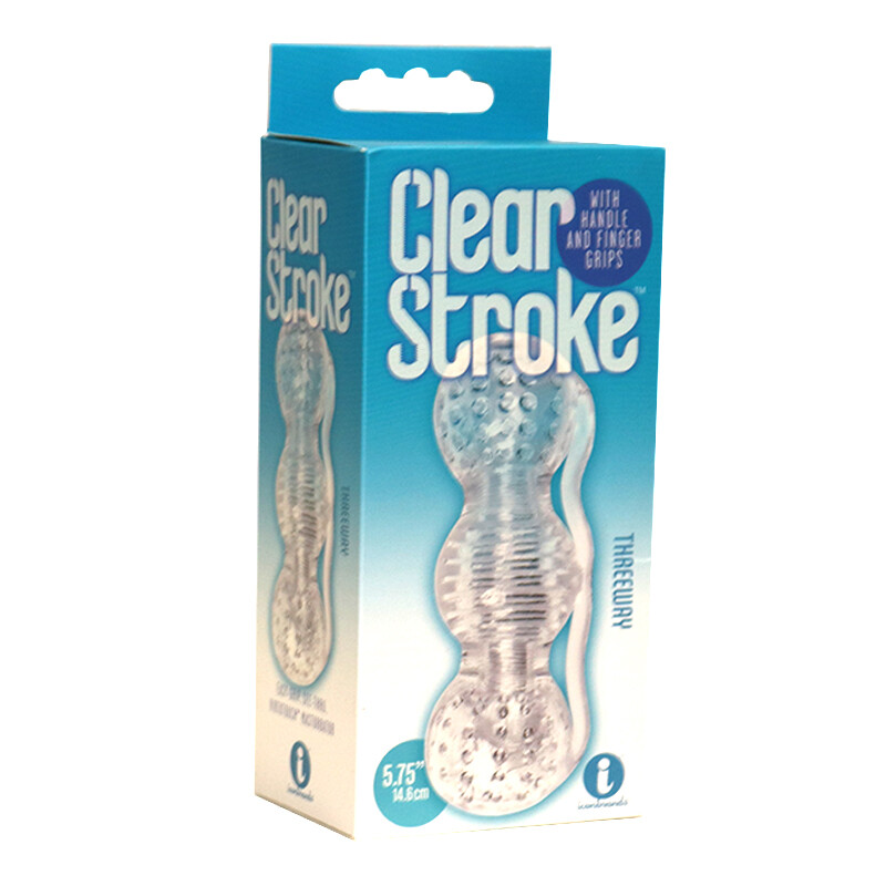 The 9's Clear Stroke 3 Way Masturbator Cock Stroker Male Sex Toy | eBay