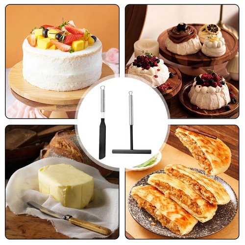 Crepe Spreader And Spatula Kit Crepe Cooking Utensils Non Stick Pancake Scraper - Picture 7 of 12