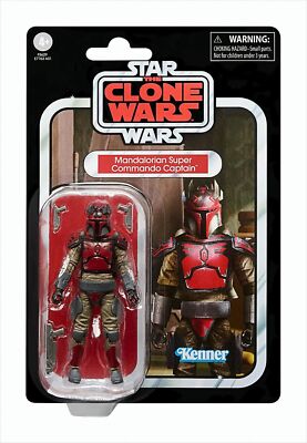 Star Wars Clone Wars Mandalorian Su.Commando Capt. Neu & OVP