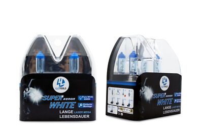 H7 HALOGEN LAMPEN XENON LOOK OPTIK FÜR BMW 5er E60  BIRNEN SUPER WHITE 55W