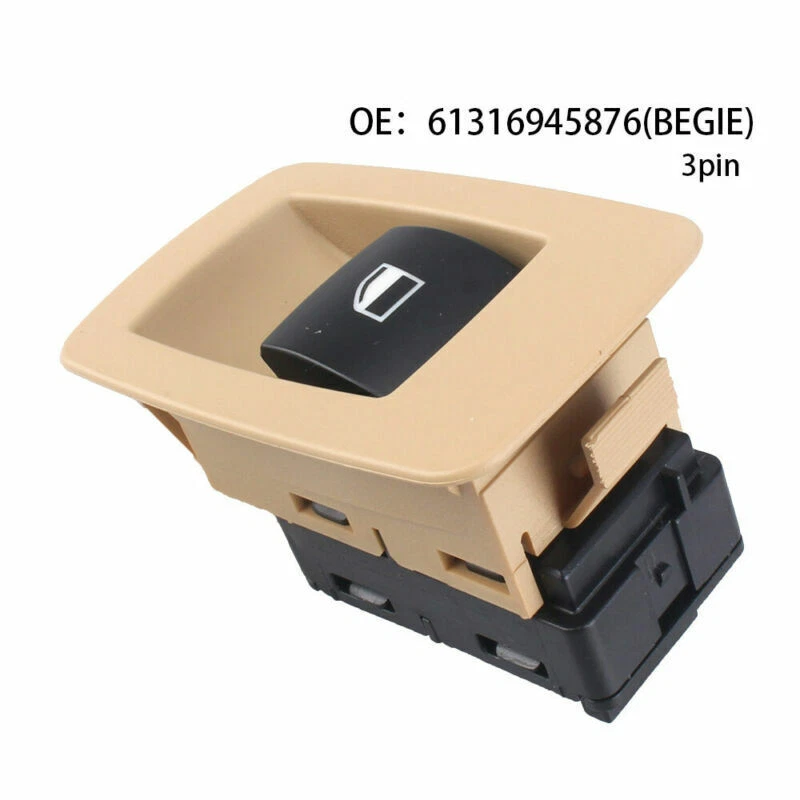 Interruptor de ventana delantera derecha NUEVO 61316945874 para BMW 325I 325XI 330I 2004-2006 Foto 4 de 4