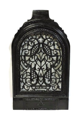 Exquisite Design Antique Cast Iron Fireplace Cover Vent Victorian
