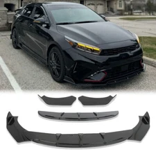 For Kia Forte GT Line 2000-2025 Front Bumper Lip Spoiler Splitter Body Gloss US