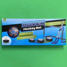 Hover Hockey Set Indoor Outdoor Rechargeable LED Lights NEW Ships Free