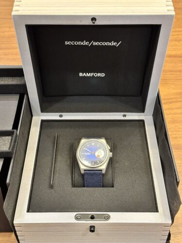 Bamford London x seconde seconde BAD MOFR B347 watch Limited XX/50. FREE STRAP