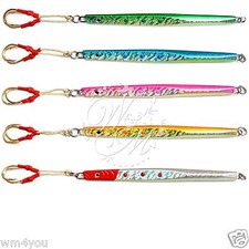 5pcs Fishing Random Color 200g 7oz Trolling Vertical Knife Speed Jigs Fish Lures